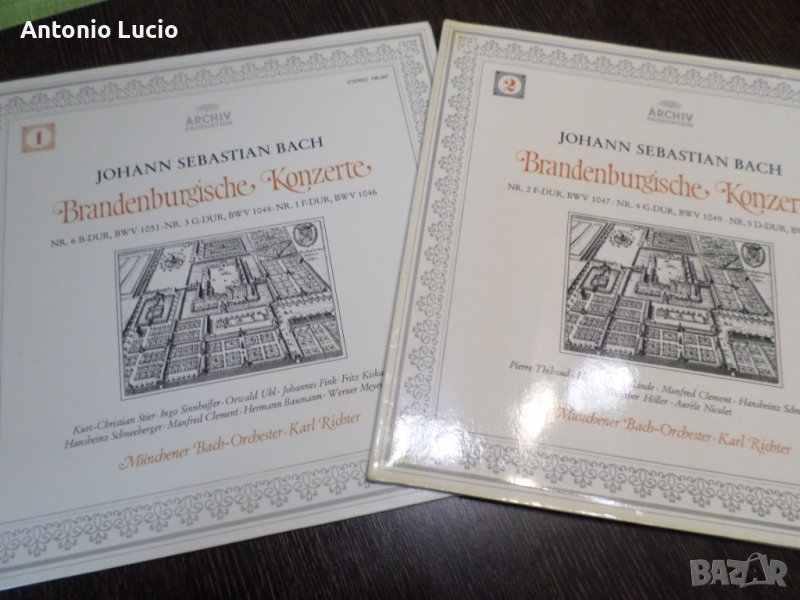 Johann Sebastian Bach - Brandenburgische Konzerte 1-6 , снимка 1