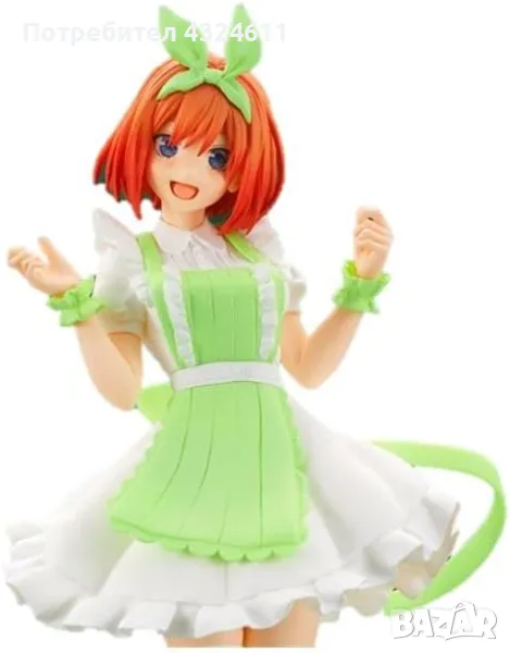Фигурка Banpresto Movie The Quintessential Quintuplets Kyunties Yotsuba, В медицинска униформа, Разм, снимка 1