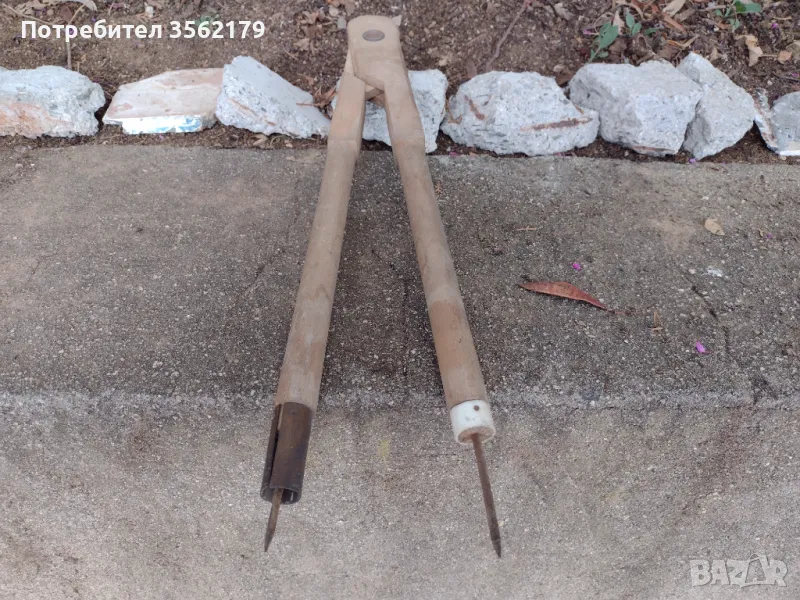 Ретро голям пергел, снимка 1