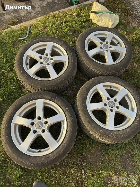 16 5x112 Лети джанти с летни гуми, снимка 1