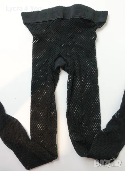 FALKE M/L черен луксозен чорапогащник мрежа, снимка 1