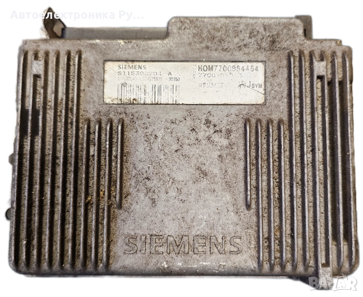 компютър RENAULT MEGANE 1.6 SIEMENS, S115300204 A, S115300204A, HOM7700864454, 7700864454, снимка 1