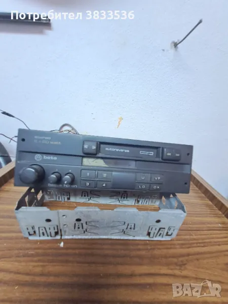 Vw Beta оригинален радиокасетофон  за Vw Golf Mk2 & Jetta Mk2, снимка 1