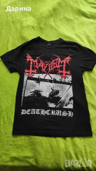 Оригинална тениска на Mayhem | Deathcrush | женска, снимка 1