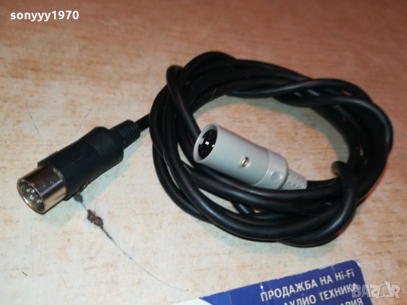 АУДИОКАБЕЛ 2 МЕТРА 8-ЦА МЪЖКА/ЖЕНСКА 1512211902, снимка 1