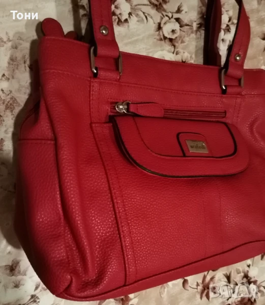 CABRELLI Оригинал Нова Кожена Дамска Чанта , снимка 1