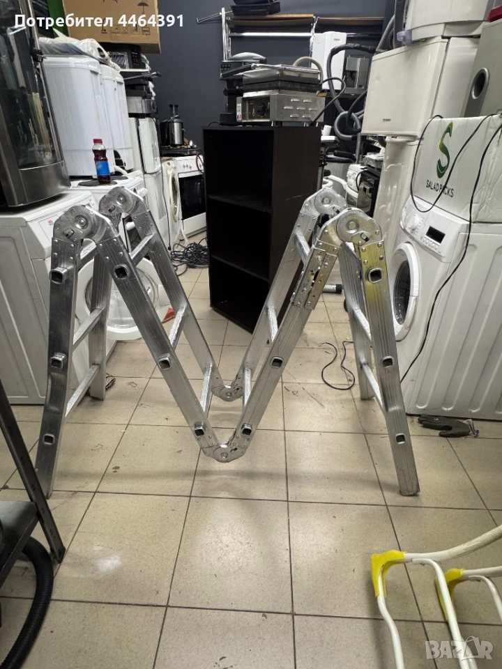 Сгъваема алуминиева стълба , снимка 1