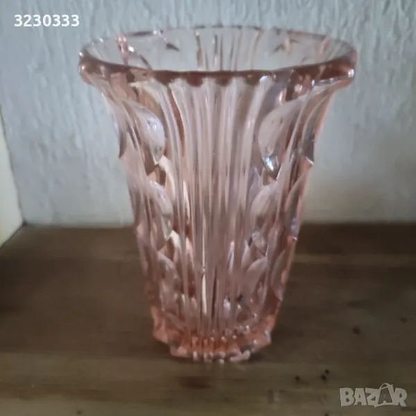 Ваза стъклена Арт Деко, снимка 1