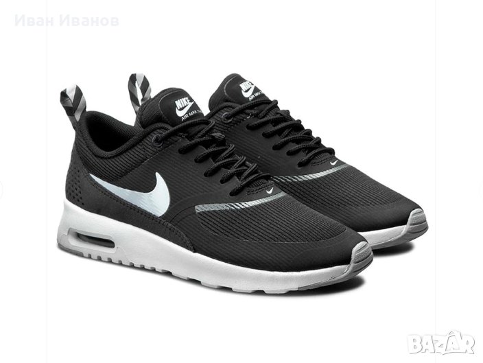 оригинални маратонки  NIKE AIR MAX THEA "BLACK ANTHRACITE"  номер 38-38,5, снимка 1