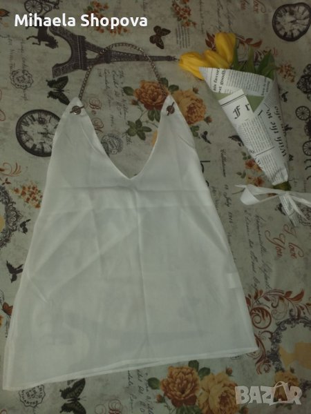 Нов бял потник, снимка 1