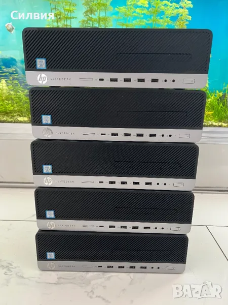  HP EliteDesk 800 G4 SFF Intel Core i7-8700 8GB, снимка 1