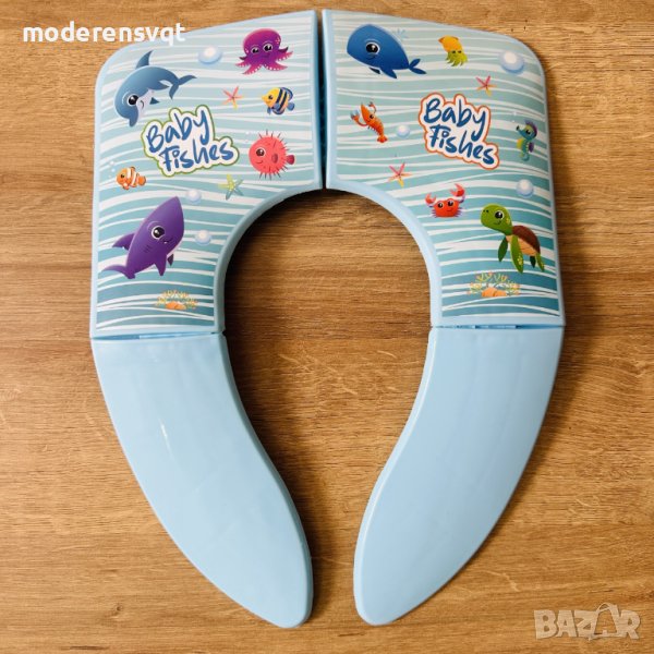 Детски адаптер за тоалетна сгъваем, снимка 1