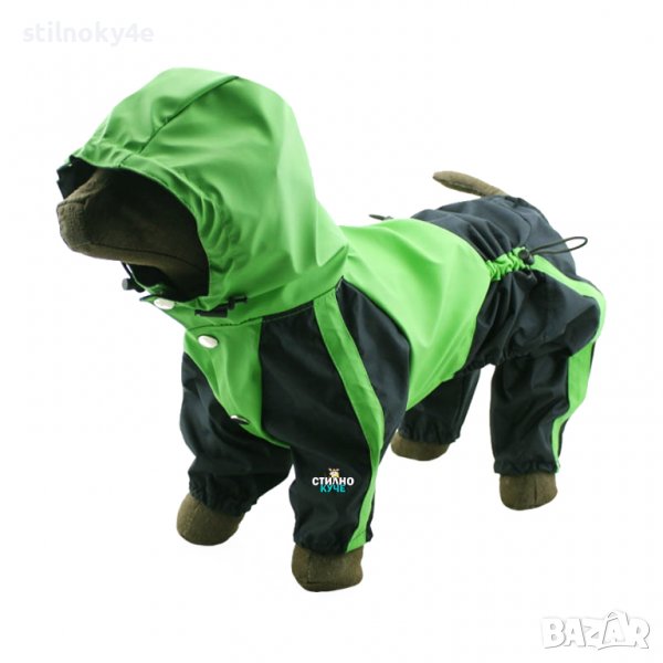 Кучешки дъждобран за средни/едри породи Кучешка дреха за едри породи Дреха за куче Дъждобран за куче, снимка 1