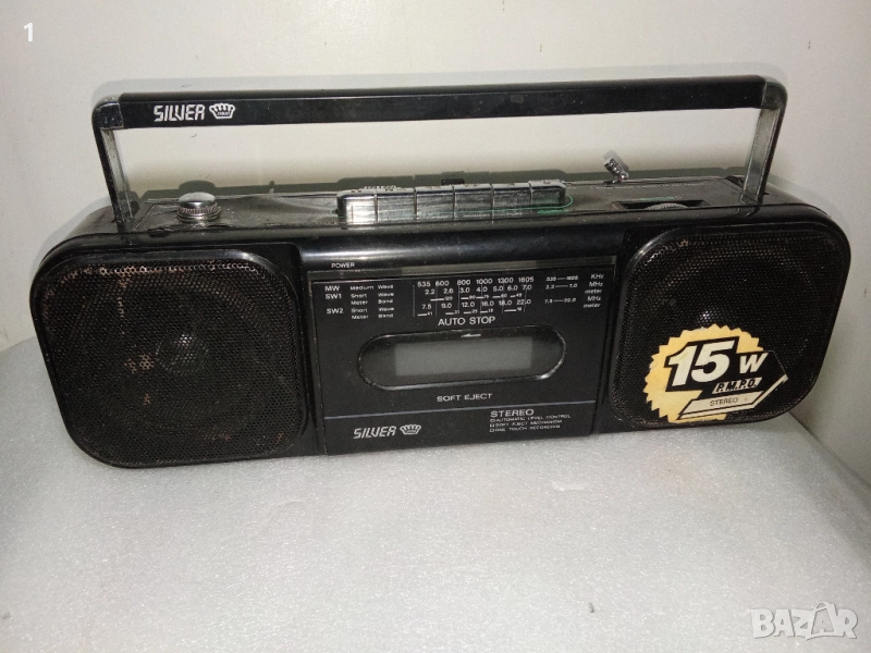 Радиокасетофонче Silver Crown, снимка 1