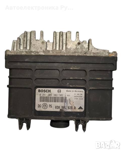 компютър VW VOLKSWAGEN GOLF VENTO 1.4 ABD BOSCH, 0 261 203 302/303, 0261203302, 030 906 026 R, снимка 1