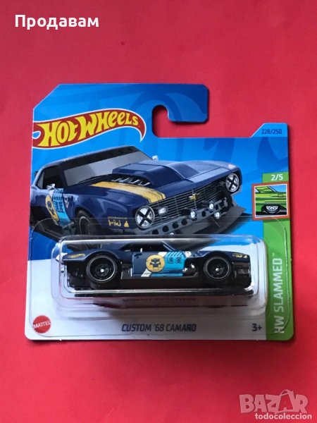 💕🧸HOT WHEELS Custom ‘68 Camaro, снимка 1