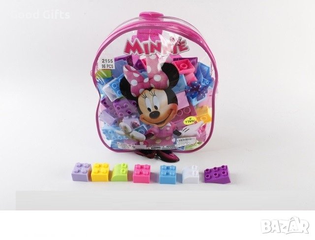 Конструктор в раница Мини Маус, 96 части, снимка 1