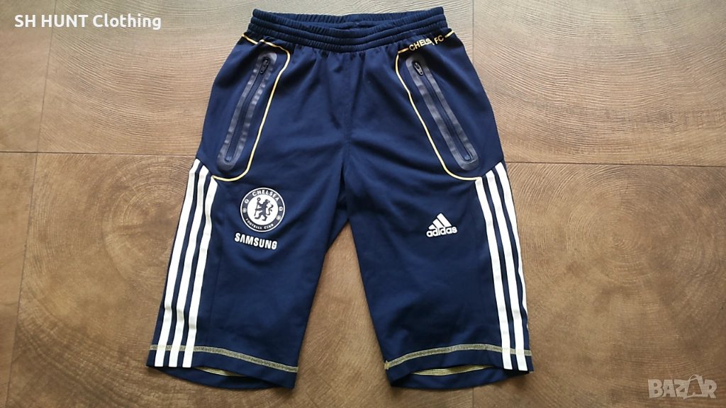 Adidas FC CHELSEA Kids Training Pant Размер 9-10 г. / 140 см. ръст детски къси панталони 7-49, снимка 1