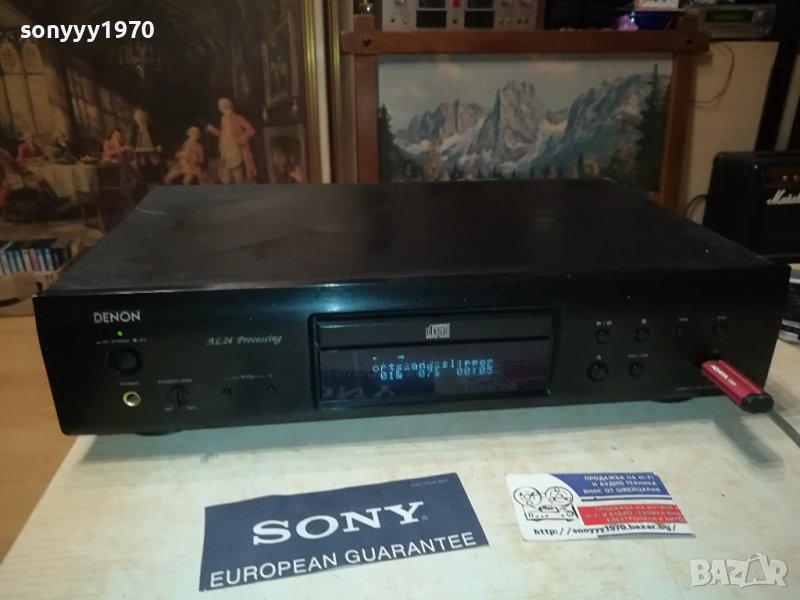 DENON DCD-710AE-USB/CD-ВНОС SWEDEN LNV1709231542, снимка 1