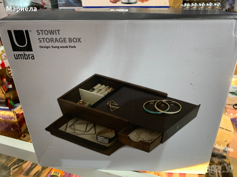 UMBRA STOWIT MINI JWL BOX / Кутия за бижута, снимка 1