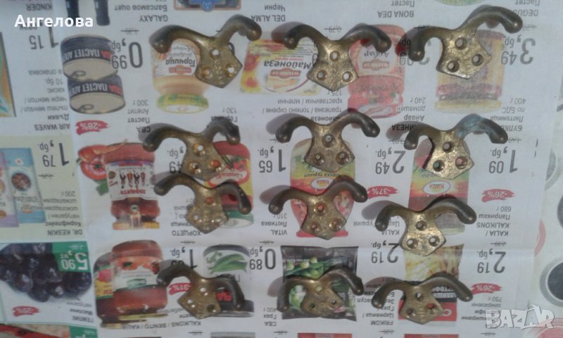 Бронзови закачалки, снимка 1