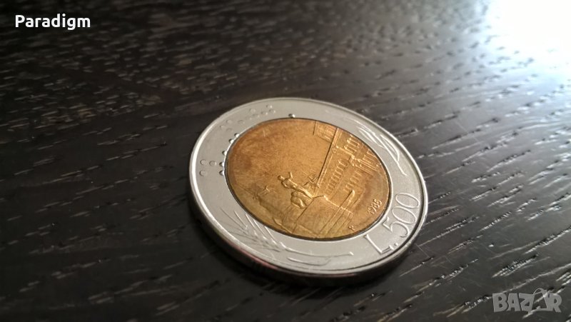 Монета - Италия - 500 лири | 1986г., снимка 1