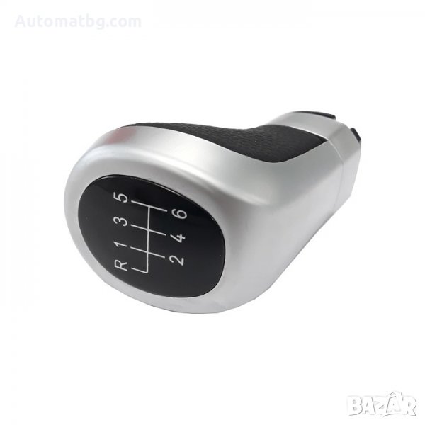 Топка за скоростен лост Automat, 6 скорорсти, За BMW, Сив, снимка 1