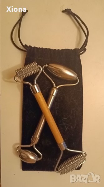 Гуа ша ролер-масажори от неръждаема стомана, снимка 1