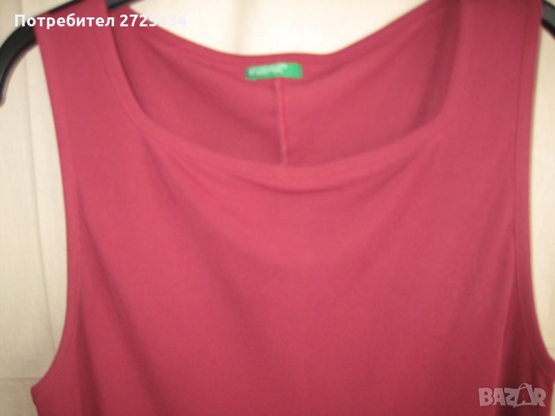 Рокля BENETTON, размер S/M, снимка 1