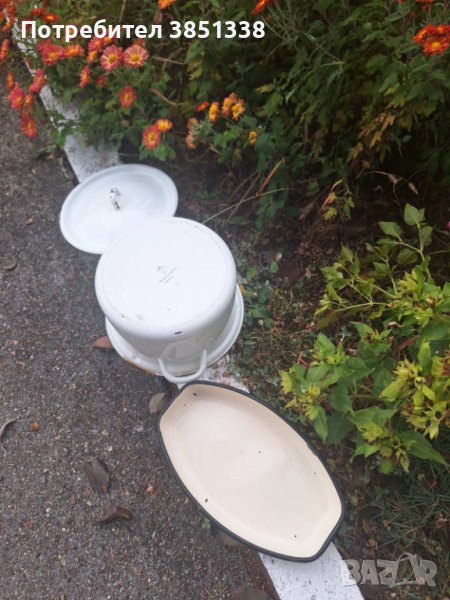 Емайлирани съдове от соца, снимка 1