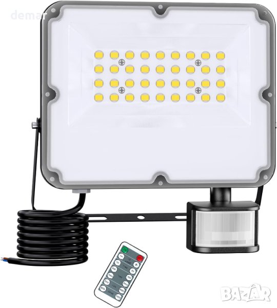 FEAHRZEUG 30W Охранителни светлини със сензор за движение, 6000K, снимка 1