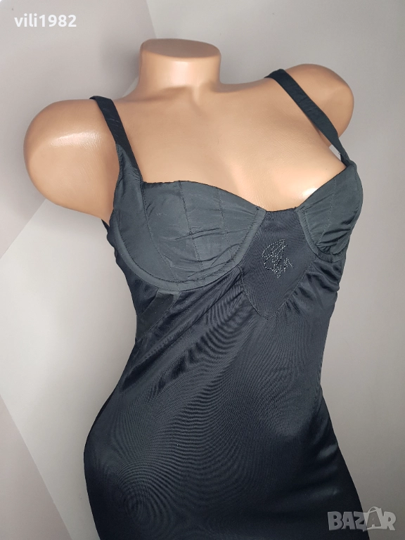 Guess by Marciano Оригинална Официална Дамска Дълга Черна Рокля, снимка 1