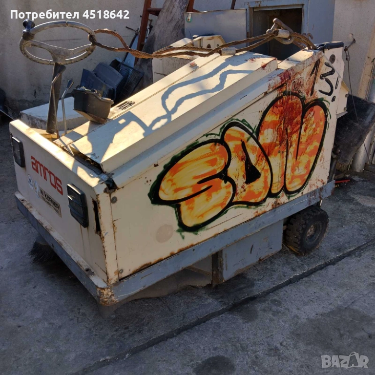 Машина за метeне, почистване на пътища, метачна машина Paul Andrä за части, снимка 1