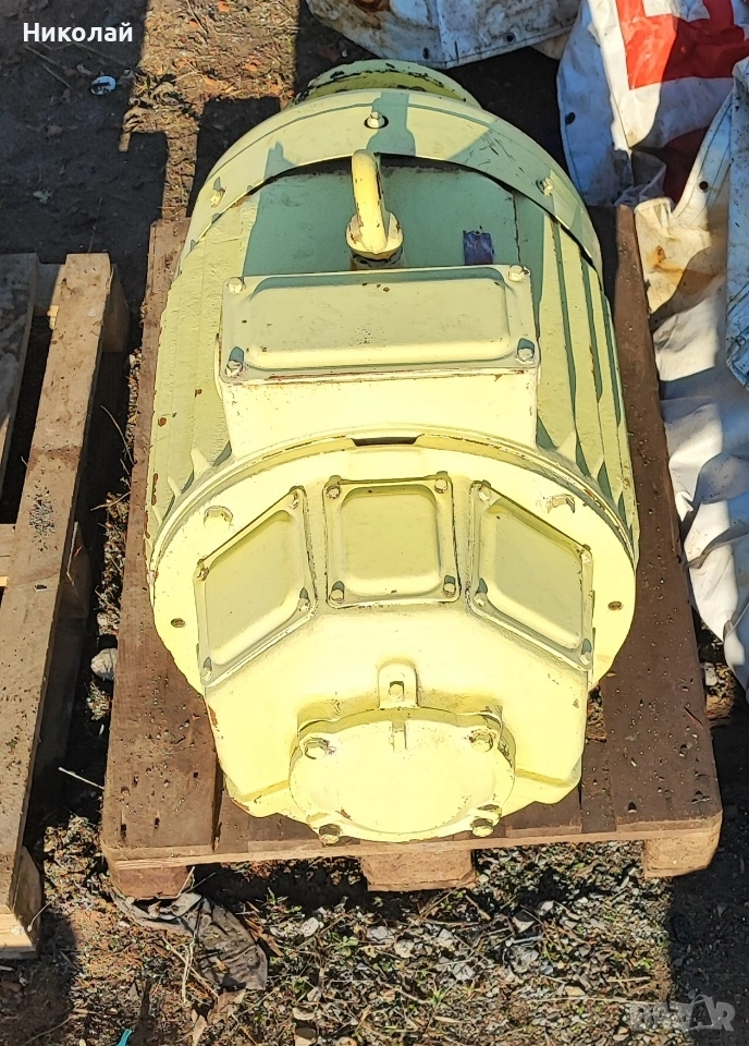 Ел двигател кранов 45kw 570обр., снимка 1