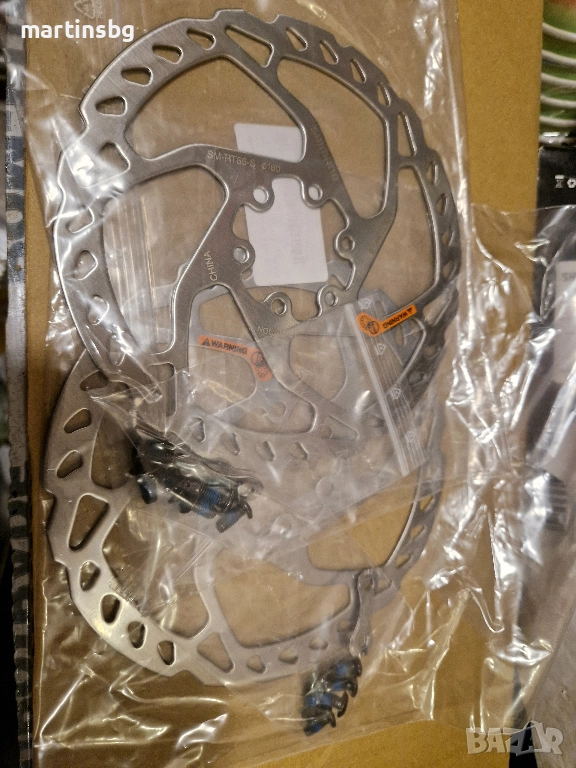 Shimano - дискове / ротори за спирачки за велосипед, снимка 1