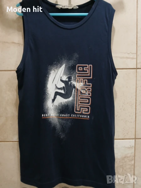 H&M тениска без ръкав/потник за момче размер 150 см. /10-12 г./, снимка 1