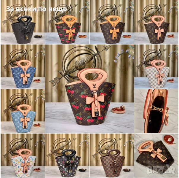 Louis Vuitton Дамска Чанта С Дълга Дръжка Луис Витон - Налични Различни Цветове Код E707, снимка 1