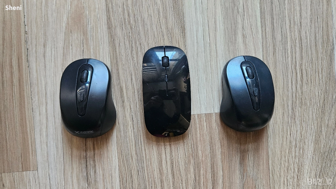 Продавам безжични wireless мишки 3 бр , снимка 1