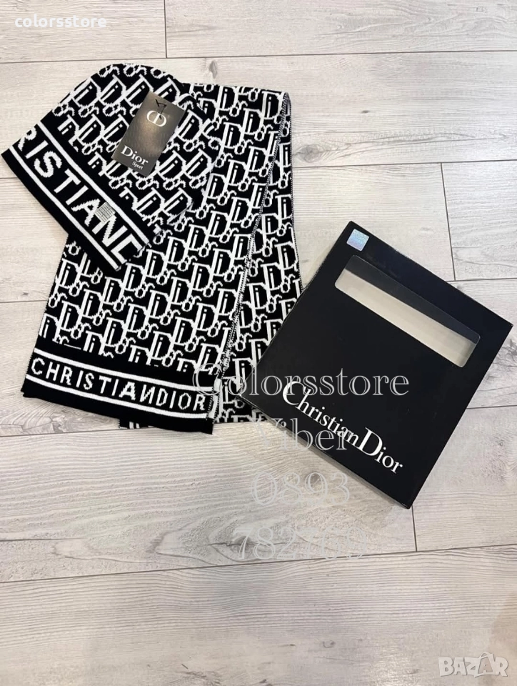 Шапка и шал Dior/IM171m, снимка 1