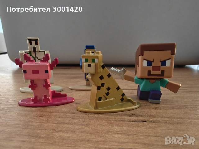 Minecraft - 5 броя фигурки общо, снимка 4 - Фигурки - 53369279