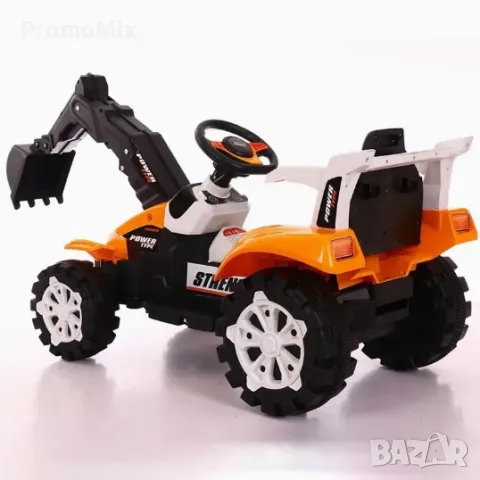 Детски акумулаторен багер Strength Electric HSD 6105 Детски багер Детско превозно средство багерче, снимка 6 - Детски велосипеди, триколки и коли - 50375164