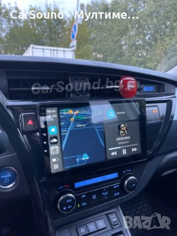 Toyota Corolla Auris - 10.1" Android Мултимедия Тойота Корола Аурис Навигация Андроид