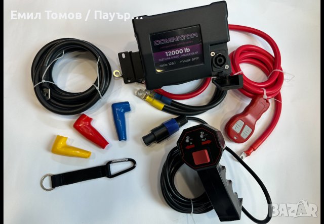 Пълен ел. комплект за окабеляване на лебедки 8000lb - 17000bl  DOMINATOR