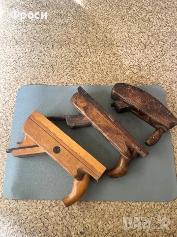 Дървени рендета , снимка 2 - Антикварни и старинни предмети - 54334498