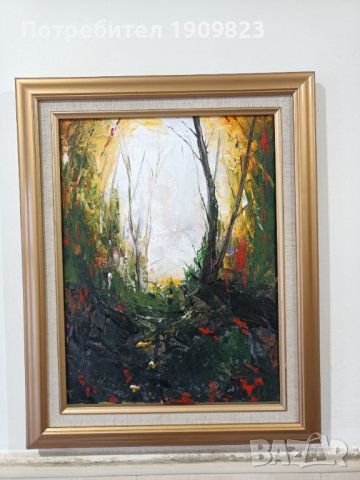 Маслена картина, снимка 3 - Картини - 42629078