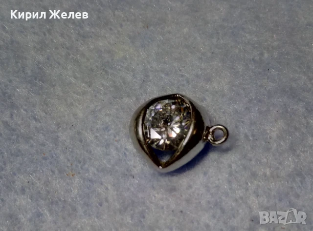 СКЪПОЦЕНЕН РОДИРАН МЕДЕН МЕНДАНТ - ОКО с ЮВЕЛИРНО ФАСЕТИРАН БЛЕСТЯЩ ФИАНИТ 27422, снимка 2 - Колиета, медальони, синджири - 50510696