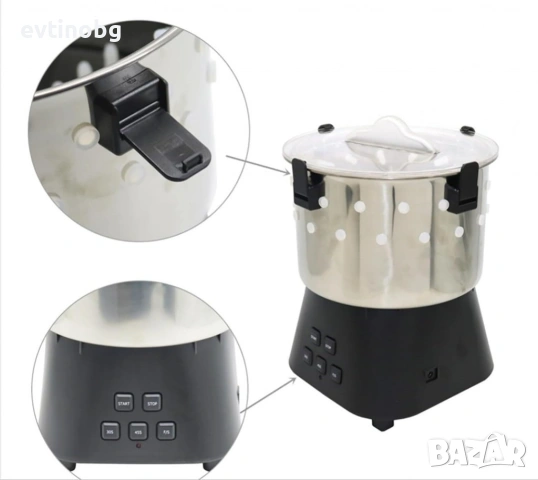 Машина за скубане на пъдпъдъци 12V, 220V 15W, снимка 6 - Други машини и части - 54083280