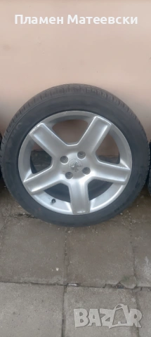 Джанти с гуми за Пежо/Ситроен/4х108х17 ет 31 j 6.5, снимка 4 - Гуми и джанти - 53918704