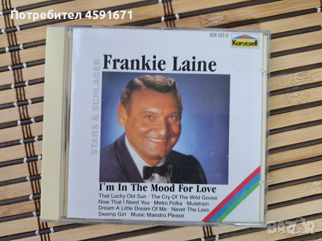 Frankie Laine – I’m In The Mood For Love