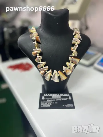 Колие от раковини, снимка 4 - Колиета, медальони, синджири - 48519426